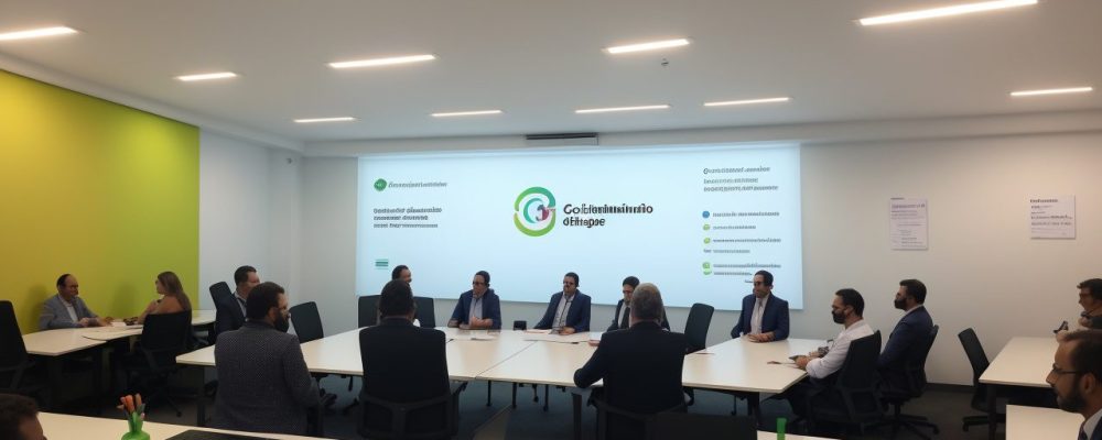 Imagem de profissionais construindo estratégias de marketing de relacionamento para fidelizar clientes e criar uma jornada do cliente de sucesso.