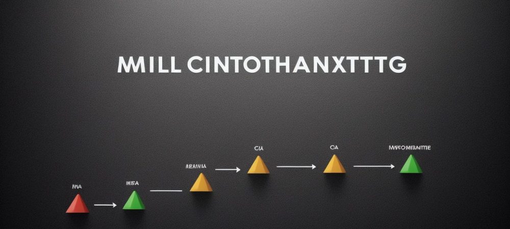 Ilustração de estratégias de marketing de relacionamento com clientes, representando a jornada do cliente e foco na fidelização.