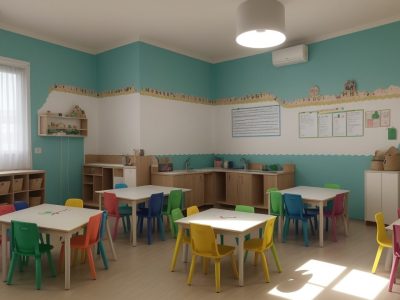 Professora utilizando jogos educativos e materiais alternativos em sala de aula para metodologias ativas e criatividade.