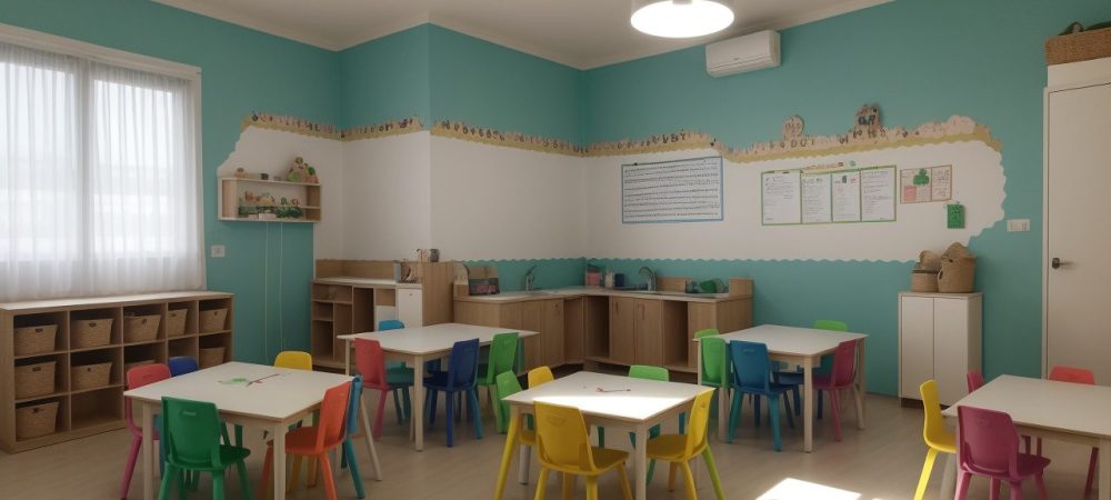 Professora utilizando jogos educativos e materiais alternativos em sala de aula para metodologias ativas e criatividade.