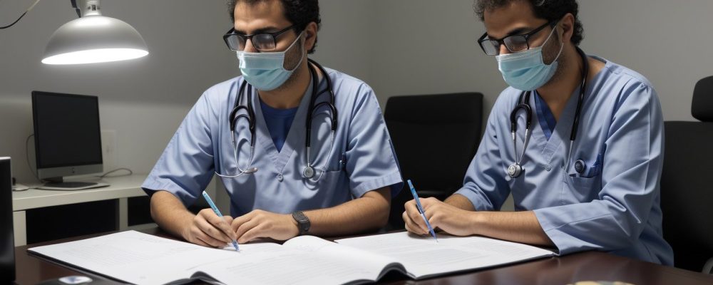 Imagem ilustrando a importância da medicina do trabalho com foco em exames PCMSO e saúde ocupacional, promovendo um ambiente seguro.