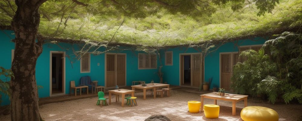 Crianças interagindo com materiais montessorianos em um ambiente preparado, promovendo o aprendizado e a autonomia.