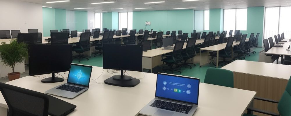 Cenário de gestão pública ágil com equipe colaborativa e uso de ferramentas digitais