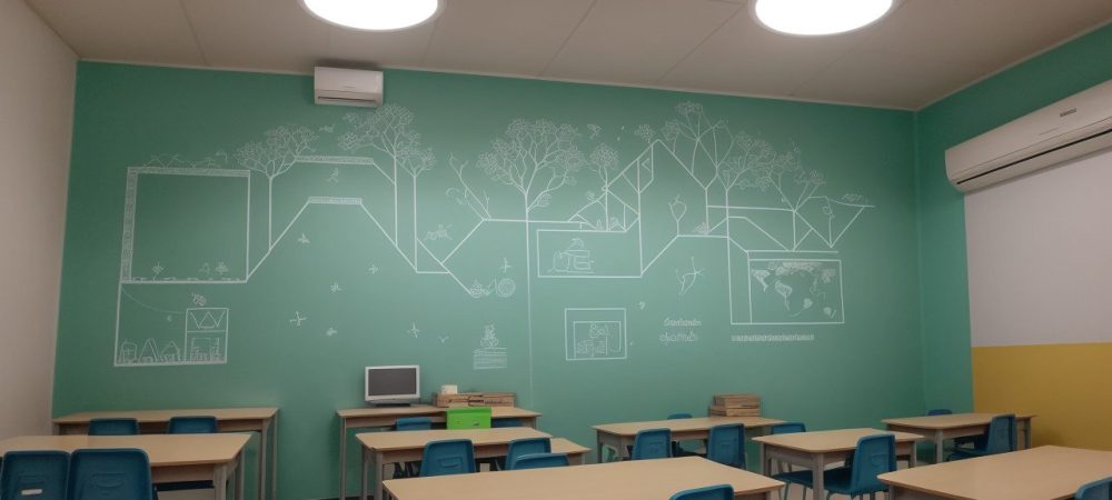 Alunos engajados em sala de aula, utilizando jogos e metodologias ativas para aprender matemática de forma divertida e eficaz.