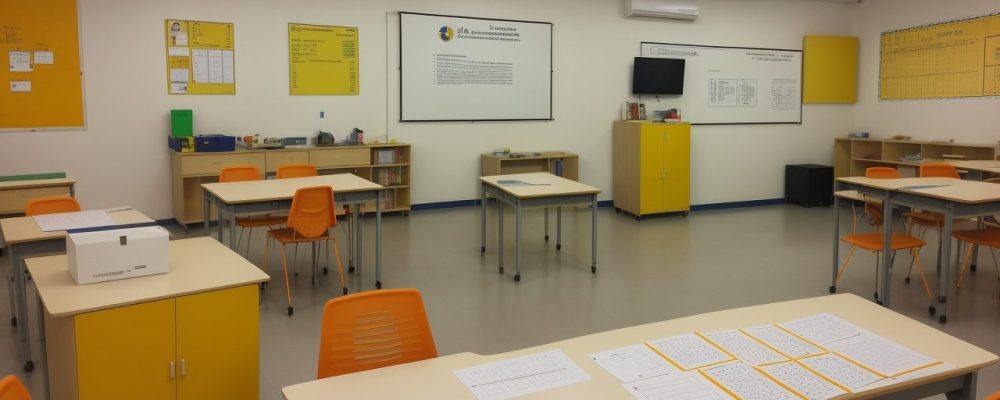 Professor planejando aula de educação física com foco em metodologia do ensino do esporte e didática.