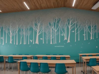 Professores e alunos engajados em sala de aula, utilizando metodologias ativas e recursos digitais para aprimorar a didática do ensino superior, promovendo a formação de professores.