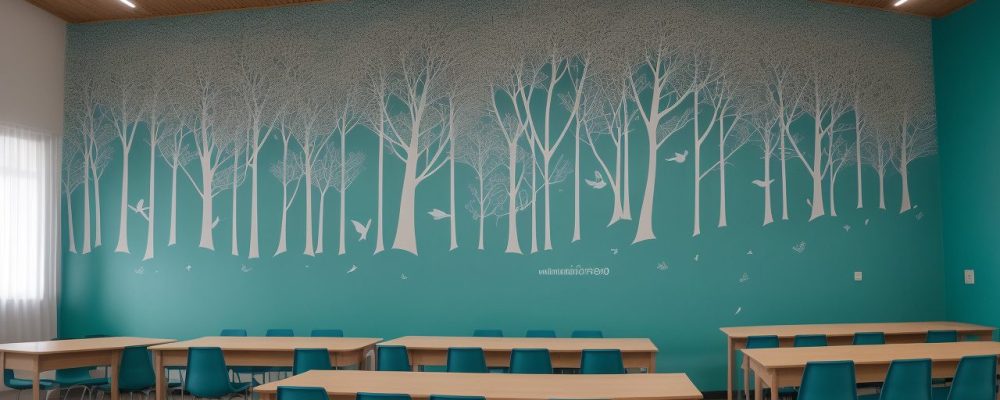 Professores e alunos engajados em sala de aula, utilizando metodologias ativas e recursos digitais para aprimorar a didática do ensino superior, promovendo a formação de professores.