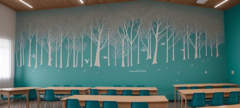 Professores e alunos engajados em sala de aula, utilizando metodologias ativas e recursos digitais para aprimorar a didática do ensino superior, promovendo a formação de professores.