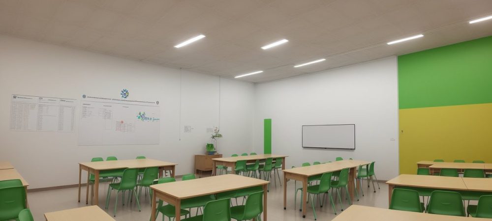 Professores e alunos da EJA engajados em metodologias ativas e plano de aula dinâmico em sala de aula