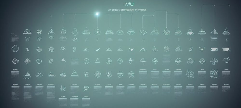 Ilustração mostrando as etapas da montagem de projetos, com foco em planejamento e execução, ideal para o sucesso na carreira.