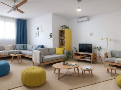 Estudantes em sala de aula colaborativa com mapas mentais para neuroaprendizagem