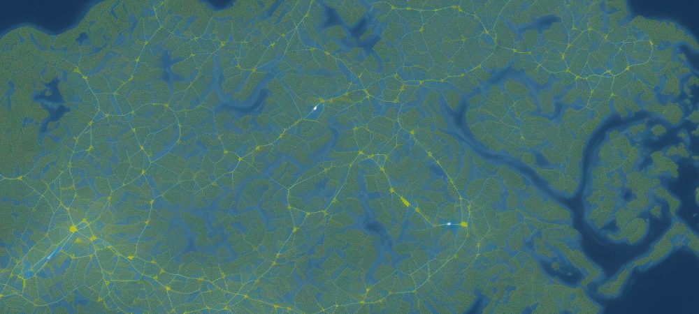 Servidores públicos reunidos, utilizando mapas mentais e ferramentas digitais para aplicar os fundamentos da neurociência no ambiente de trabalho, promovendo aprendizado e eficiência.