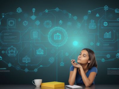 Imagem de pessoas estudando e emitindo notas fiscais eletrônicas em um curso online, representando a importância da NFE para a carreira profissional