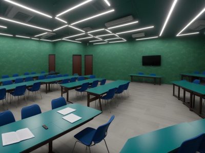 Servidores públicos estudando e se adaptando às mudanças da Nova Lei de Licitações em um ambiente de aprendizado e colaboração