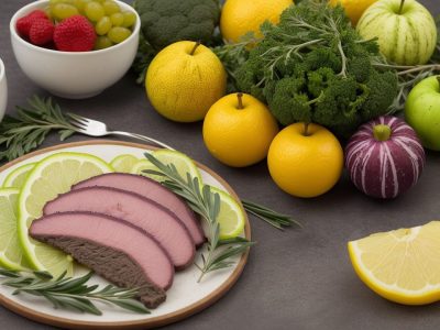 Atleta preparando refeição com alimentos saudáveis, representando a dieta para atletas e a nutrição esportiva.