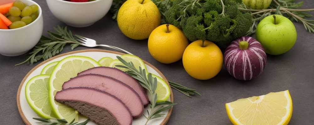 Atleta preparando refeição com alimentos saudáveis, representando a dieta para atletas e a nutrição esportiva.