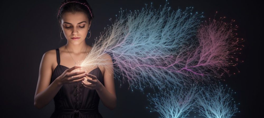 Imagem mostrando uma pessoa confiante falando em público, usando técnicas de oratória e habilidades de comunicação eficazes.