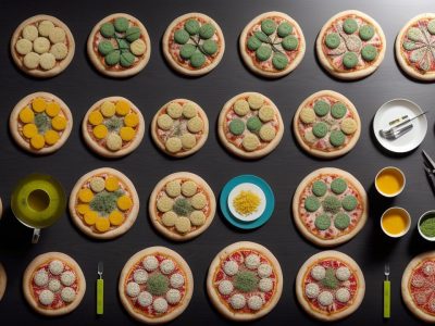 Gráfico de orçamento familiar com moedas, representando planejamento financeiro e educação financeira para controle de gastos e economia.