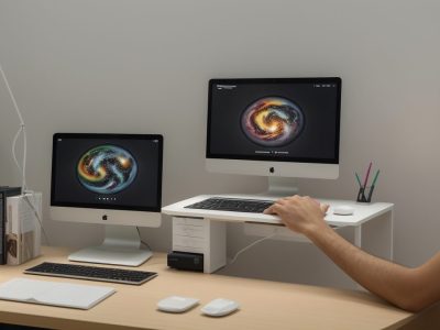 Ambiente de trabalho organizado com foco em produtividade, ergonomia e gestão do tempo, com dicas e curso online.
