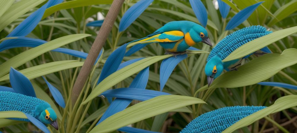 Um orientador educacional auxiliando um aluno em um ambiente escolar moderno, com foco no futuro e na escolha de carreira.