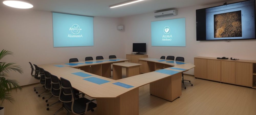 Orientador educacional auxiliando estudantes em sala de aula, promovendo o desenvolvimento e bem-estar, com foco no curso de orientação educacional