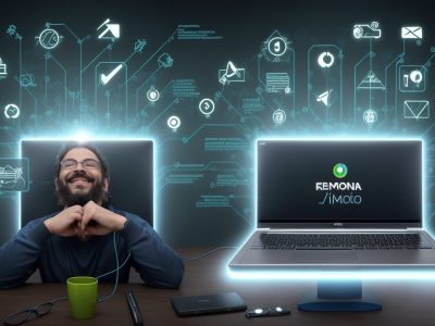 Ilustração de um profissional estudando em um curso online de neurolinguística, focado em PNL para aprimorar a comunicação e alcançar o sucesso profissional.