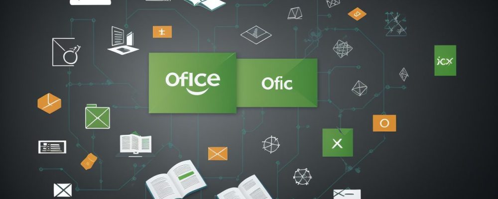 Servidores públicos utilizando as ferramentas do Pacote Office 2020, como Word, Excel e PowerPoint, para otimizar tarefas e melhorar a produtividade.