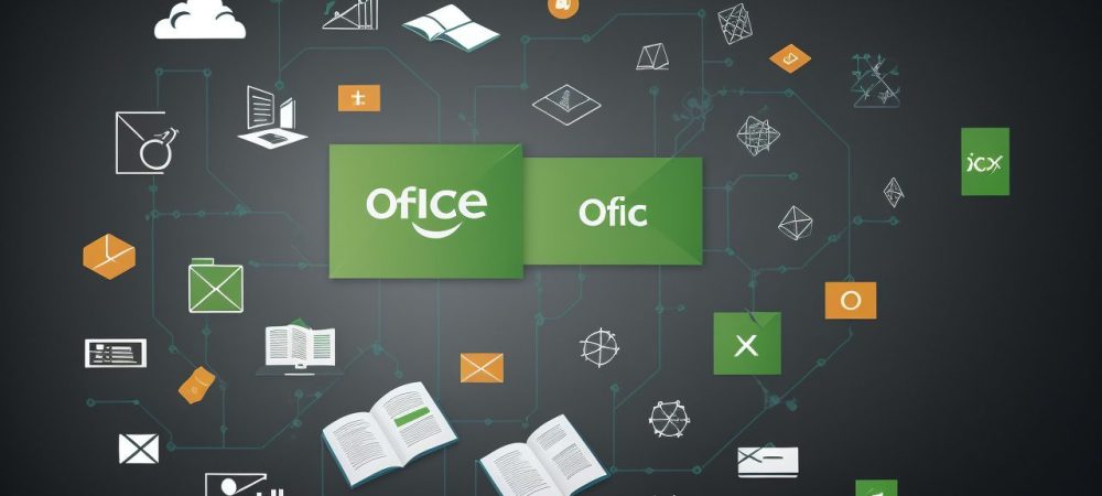 Servidores públicos utilizando as ferramentas do Pacote Office 2020, como Word, Excel e PowerPoint, para otimizar tarefas e melhorar a produtividade.