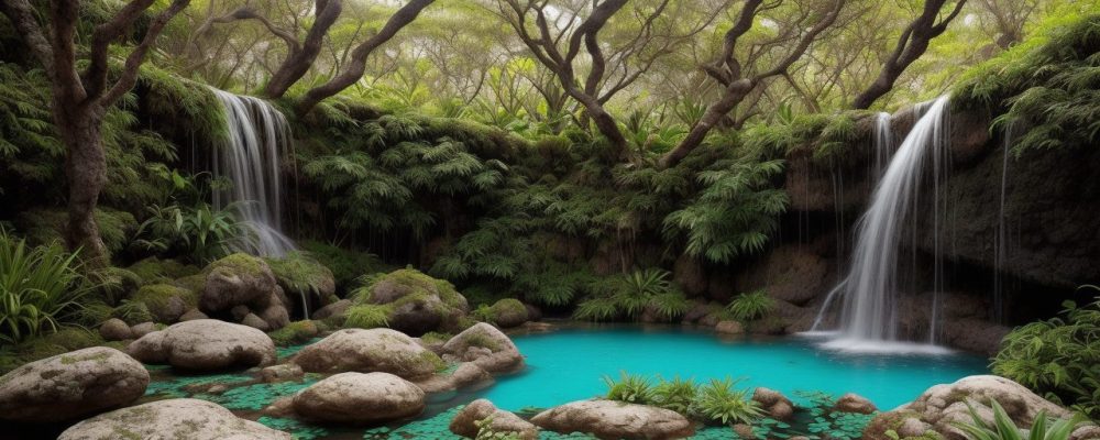 Projeto de paisagismo em um jardim ensolarado, demonstrando técnicas de plantio e design de jardins para um espaço verde harmonioso e sustentável.