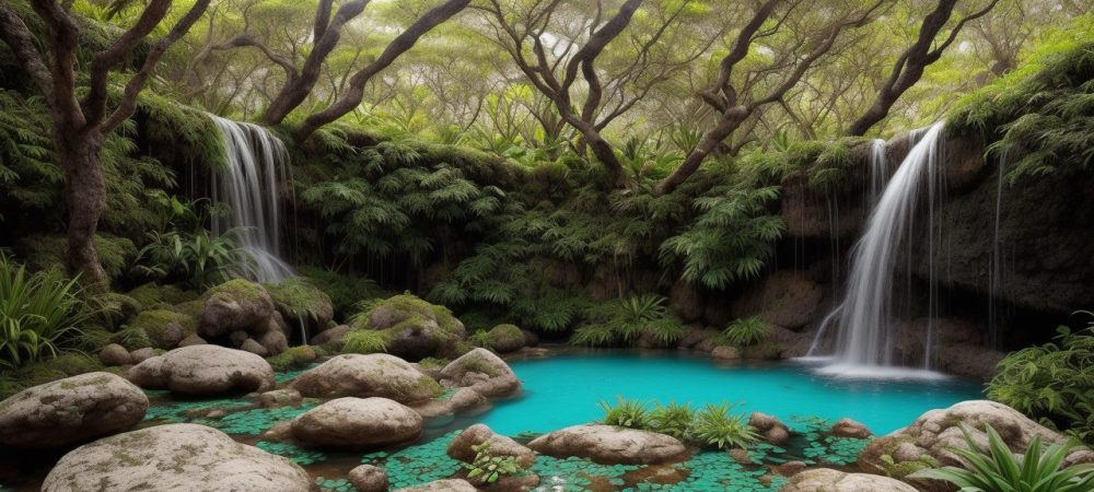 Paisagismo em Ação: Transformando Espaços com Técnicas de Jardim Projeto de paisagismo em um jardim ensolarado, demonstrando técnicas de plantio e design de jardins para um espaço verde harmonioso e sustentável.