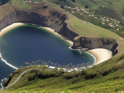 Ilustração de um agente público analisando documentos em um escritório, com gráficos e informações sobre peculato em um monitor, simbolizando investigação e análise de crimes de corrupção.