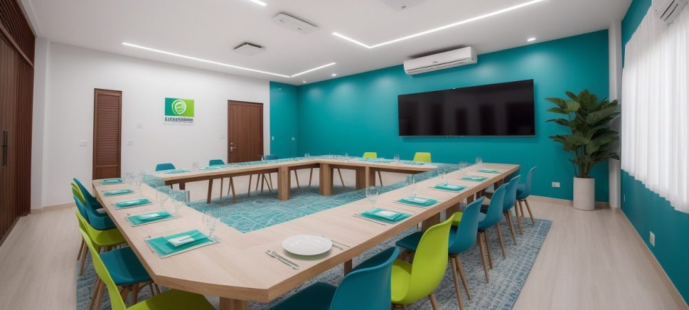 Imagem ilustrativa sobre planejamento estratégico, mostrando profissionais em ambiente de trabalho, com foco em indicadores de desempenho e metas.