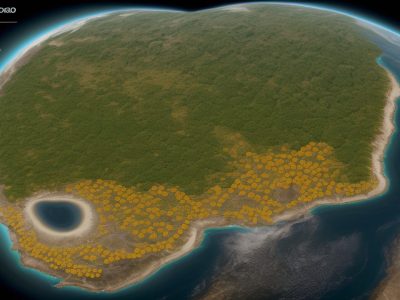 Imagem representando planejamento estratégico como um mapa orientando equipes, com indicadores de desempenho e análise SWOT em destaque.