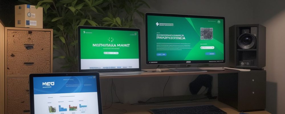 Imagem que ilustra o planejamento previdenciário com cálculos da aposentadoria, documentos e gráficos para um futuro financeiro seguro.