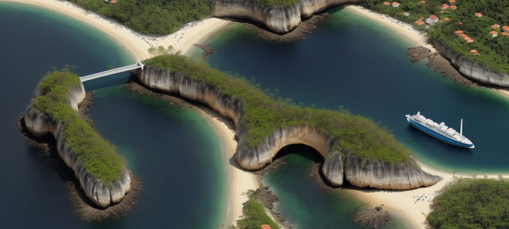 Planejamento Turístico e Turismo Receptivo no Brasil: Estratégias de Sucesso Ilustração mostrando um mapa do Brasil com destaque para roteiros turísticos e planejamento, representando o sucesso no turismo receptivo.