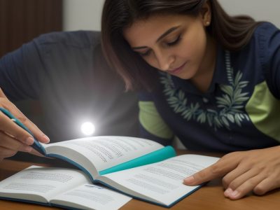 Imagem de um servidor público planejando a aposentadoria com documentos e um simulador, mostrando o futuro financeiro