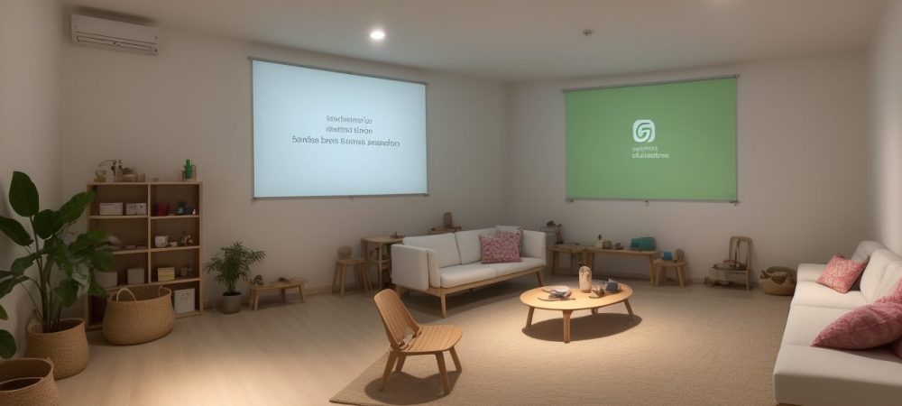 Professor orientando alunos em sala de aula com plano de ensino, com foco em objetivos e engajamento.