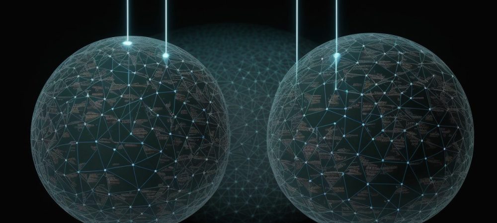 Representação visual de um plano de marketing sendo implementado em um ambiente de trabalho de um órgão público, com foco em dados e comunicação.