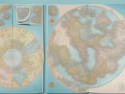 Ilustração de um mapa e bússola representando o planejamento estratégico para um negócio, simbolizando como empreender com sucesso.