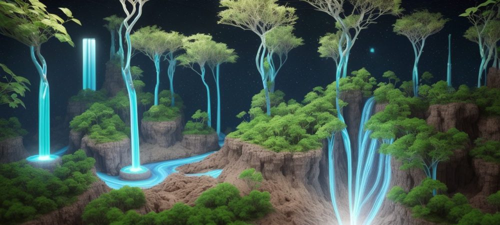 Imagem ilustrando a política ambiental sendo aplicada no serviço público, com foco em gestão ambiental e desenvolvimento sustentável.