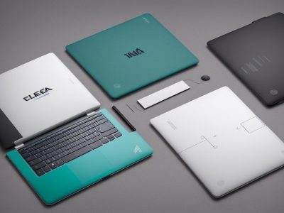 Apresentação de PowerPoint com slides coloridos e gráficos, demonstrando o uso eficaz da ferramenta para comunicação.