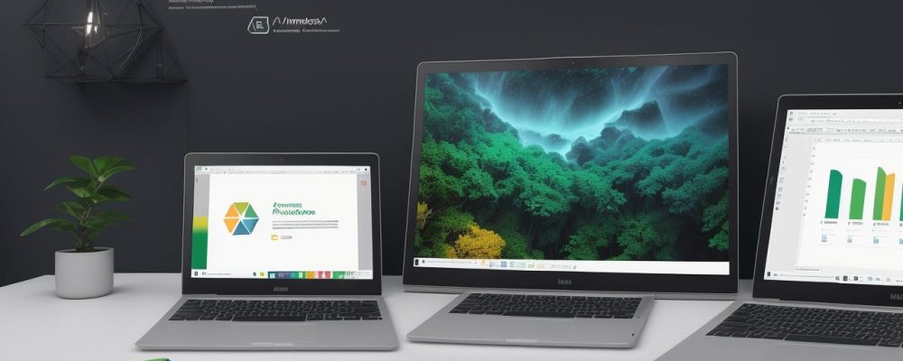 Design de PowerPoint em ação: apresentação impactante com slides criativos e visualmente atrativos.