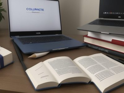 Livros de direito, anotações e calendário destacando datas importantes para a prova do Enade Direito