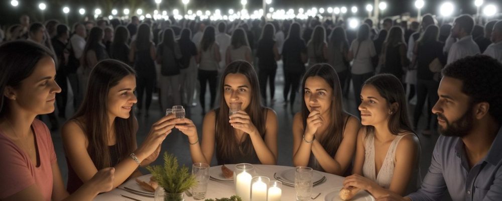 Ilustração de uma cena de diálogo e aprendizado sobre prevenção de DSTs, com símbolos de saúde e informação