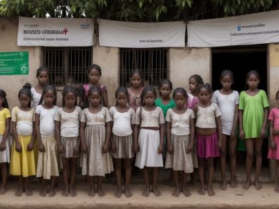 Imagem ilustrando a prevenção de hepatites virais, com foco em vacinação e materiais educativos sobre hepatite B e C.