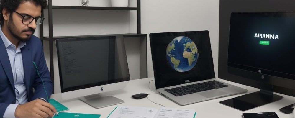 Ilustração de planejamento previdenciário, com gráfico de crescimento financeiro e pessoas analisando documentos do INSS.