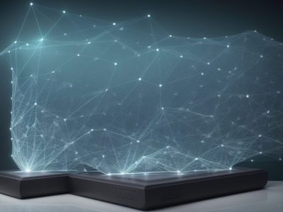 Ilustração dos princípios da administração pública (legalidade, impessoalidade, moralidade, publicidade e eficiência) em um ambiente de trabalho moderno e transparente, com foco em dados e colaboração.