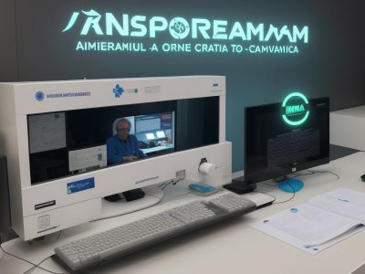Representação visual dos princípios da administração sendo aplicados no serviço público, com foco em organização e eficiência.