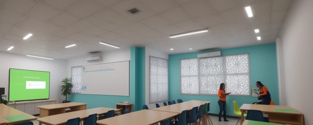 Educadores desenvolvendo material didático digital com foco em design instrucional para EaD