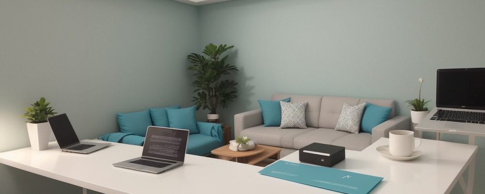 Profissional de Ciências Contábeis trabalhando em escritório moderno com gráficos financeiros e documentos contábeis